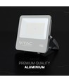 100W LED flomlys - 185lm/W, Cree-brikke, svart, 6500K, 6 års garanti