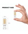 3-trinns dimbar G9 3W LED-pære