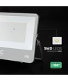 200W LED flomlys - 185 lm/W, CREE-brikke, 4000K, svart, 6 års garanti