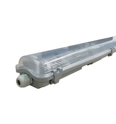 V-Tac 150cm T8 LED armatur - For 2x 150cm LED rør, IP65 vanntett