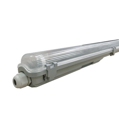 V-Tac 120cm T8 LED armatur - For 1x 120cm LED-rør, IP65 vanntett