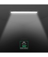 V-Tac 120cm T8 LED armatur - For 1x 120cm LED-rør, IP65 vanntett