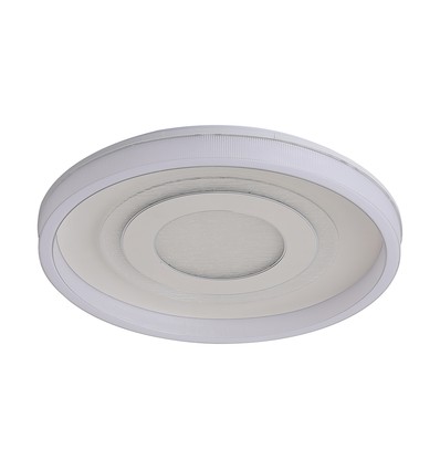 V-Tac 2x40W dekorativ LED taklampe - Kan dimmes, 3-i-1, fjernkontroll, hvit