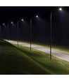 V-Tac 100W justerbar LED gatelykt - 120lm/W, Cree-chip, 6500K, 6 års garanti