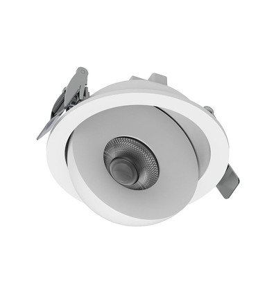V-Tac 12W LED COB downlight CCT - IP44, Cree-brikke, hvit
