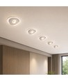 V-Tac 12W LED COB downlight CCT - IP44, Cree-brikke, hvit