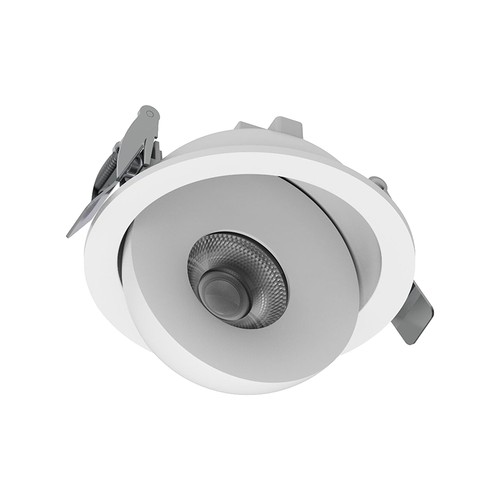 V-Tac 18W COB LED downlight - IP44, CCT, Cree-brikke, hvit, 6 års garanti