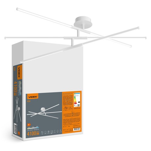 40W LED taklampe - CCT, hvit