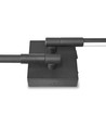 10W LED vegg-/taklampe - Svart, CCT, 3 lysfarger