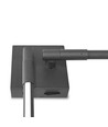 10W LED vegg-/taklampe - Svart, CCT, 3 lysfarger