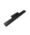 30/28/25W 1-fas LED lysskinne - 60 cm, Svart, 1F2W