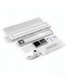 20cm 1,5W LED skapslampe med sensor - Sølv, oppladbar, IP20