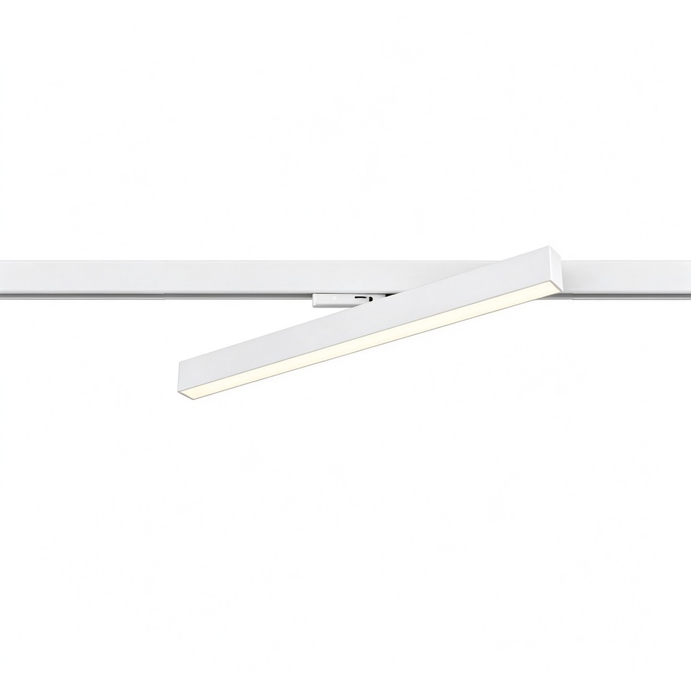 30/28/25W 3-faset LED-lysskinne- 60 cm, Hvit - Dimbar : Dimmer innebygd, Kulør : 3-i-1