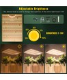 100W LED Vekstlampe - Full Spektrum med IR & UV, 30x40cm