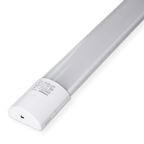 150cm 45W komplett LED-armatur - gjennomgående kabling, justerbar watt, CCT