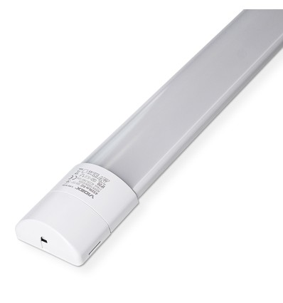 120cm 36W komplett LED armatur - gjennomkoblet, justerbar watt, CCT
