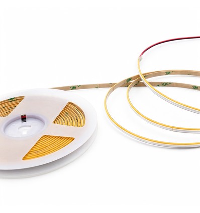 5m COB sidelys LED strip - 5m, IP20, 24V, 480 LED per meter