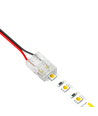 Slim LED stripe samler til løse ledninger - 10mm, enkeltfarget, IP20, 5V-24V