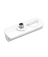 1-Faset PENDEL skinnesett - 1m, hvit, 2 lampeholdere