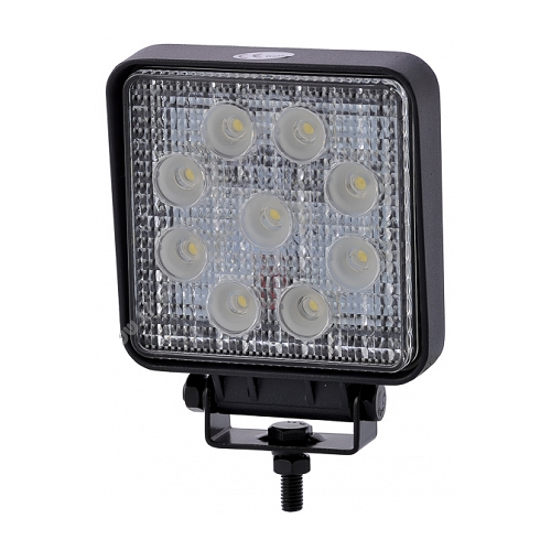 27W LED arbeidslys - Bil, lastebil, traktor, trailer, utrykningskjøretøyer, kald hvit, 12V / 24V