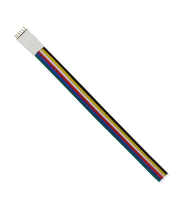 P-Z kabel 6 PIN LED strip kontakt 12mm