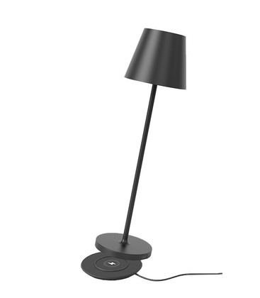 Calida Oppladbar bordlampe - utendørs, 2700K, RA97, dimbar, svart