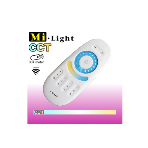 Outlet: Mi-Light CCT fjernkontroll 2,4GHz 4-soner