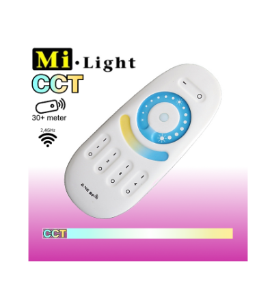 Outlet: Mi-Light CCT fjernkontroll 2,4GHz 4-soner