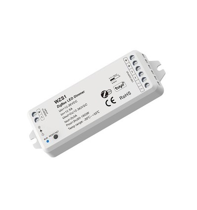 LEDlife Zigbee-dimmer for LED-strips - Hue-kompatibel, 12V (120W), 24V (240W)