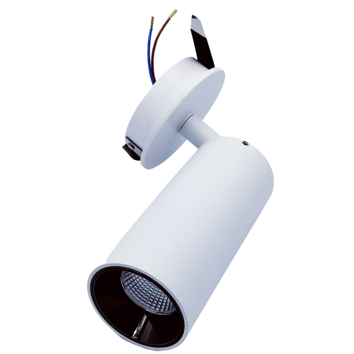 LEDlife 12W Innbyggingsspot, dimbar hvit - Hull: Ø5,5 cm, Mål: Ø5,2 cm, RA90, 230V