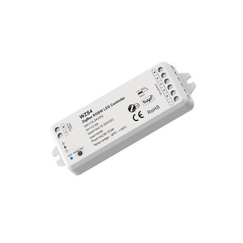 LEDlife rWave Zigbee RGB+WW controller - Zigbee 3.0, 12V (144W), 24V (288W)