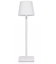 Oppladbar LED bordlampe Innendørs/utendørs - Hvit, IP54 utendørs, berøringsdimbar