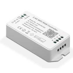 LED strips WiFi RGB controller - Tuya/Smart Life, Google Home, Amazon Alexa kompatibel, 12V (120W), 24V (240W)