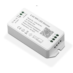 LED strips WiFi dimmer - Tuya/Smart Life, Google Home, Amazon Alexa kompatibel, 12V (120W), 24V (240W)