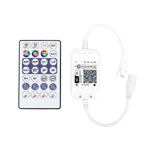 RGBIC WiFi kontroller med fjernkontroll - Wifi/Bluetooth