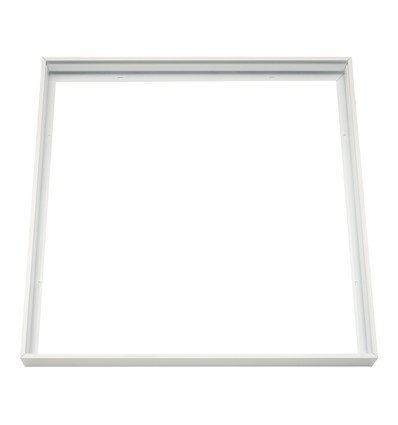 Ramme til 60x60 LED panel - Samlesett, hvit kant