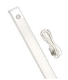 Outlet: LEDlife batteri skapbelysning - 30cm, Sølv, PIR sensor, CCT justerbar, oppladbar