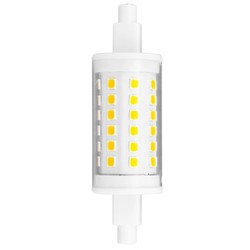 LED pærer Restsalg: SILI6 - 78mm, 6W, 230V, dimbar, R7S