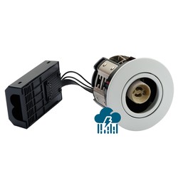 LEDlife innbyggingsspot Inno88 Utendørs - GU10, Hvit, IP44, direkte i isolasjon