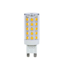 LED-POL LED-lampe G9 4W 320°, Ø13,5x56 pastillform 5 års garanti