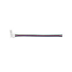 LED-POL Kontakt for RGBW LED strips, 10mm 1-side kabel