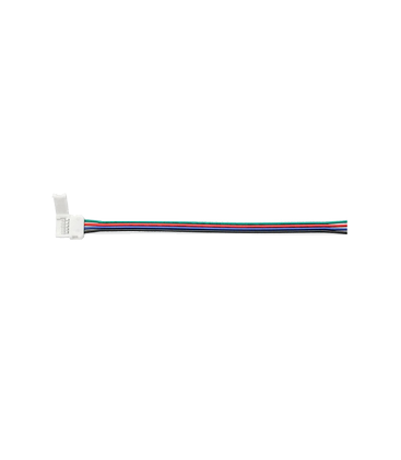 Kontakt for RGBW LED strips, 10mm 1-side kabel