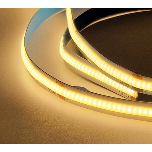 5m 10W/m CCT COB-LED strip RA97 - 24V DC, IP20, 576 LED pr. meter