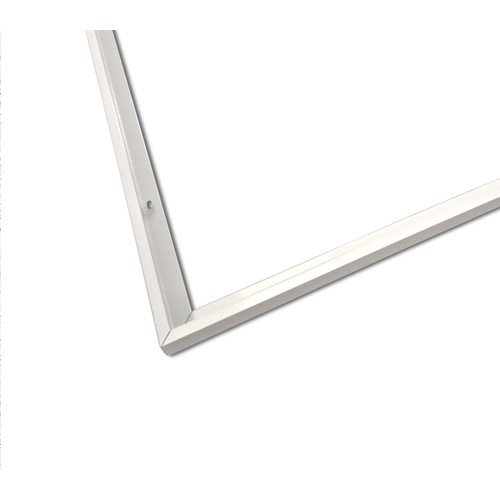 Outlet: Innbyggingsramme II for 120x60 LED panel - Ny model, passende for trebetong og gips, hvit kant