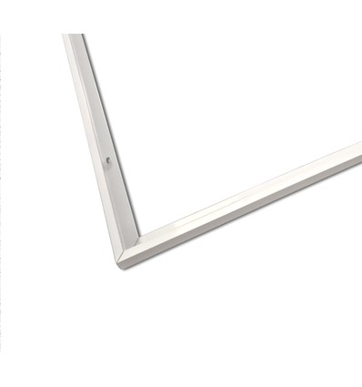 Outlet: Innbyggingsramme II for 120x60 LED panel - Ny model, passende for trebetong og gips, hvit kant