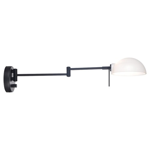 Halo Design - Kjøbenhavn vegglampe m/arm, Sort