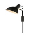 Halo Design - Metropole vegglampe, sort