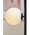 Halo Design - TWIST 4 gulvlampe, Opal/ svart