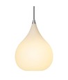 Outlet: Halo Design - DROPS Pendel Ø30 opal Glass / Alu
