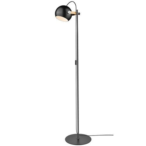 Halo Design - D.C gulvlampe 1L Ø18 E27, sort / eik